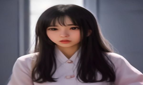 一位父亲和小学生女儿坐在沙发上，父亲用平板电脑向女儿展示色色漫画的适读分级标注，两人表情轻松，体现了平台分级系统对家庭选书的实际帮助